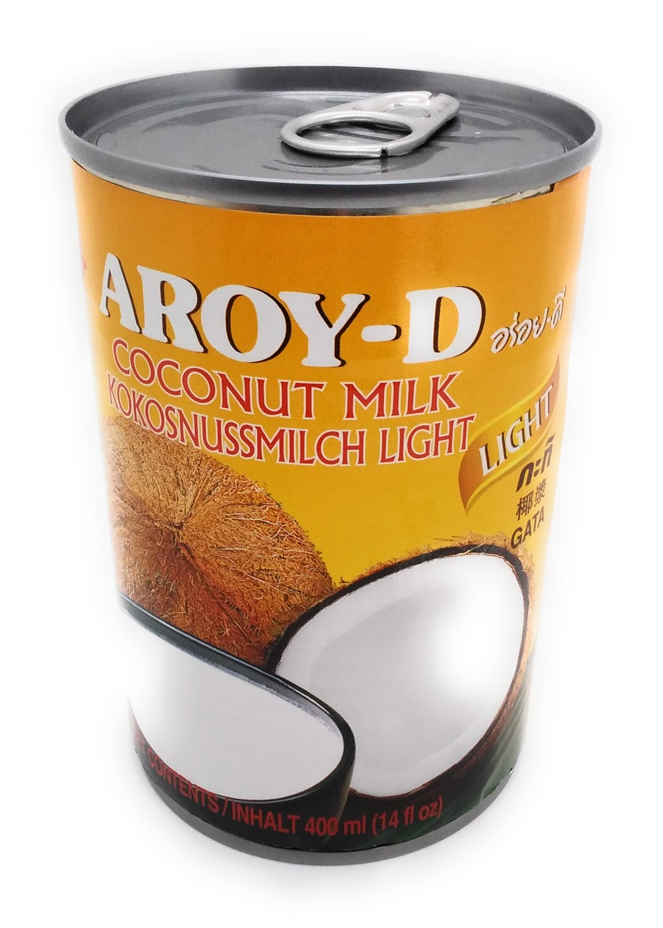 Aroy-D Coconut Milk Kokosnussmil Ch Light