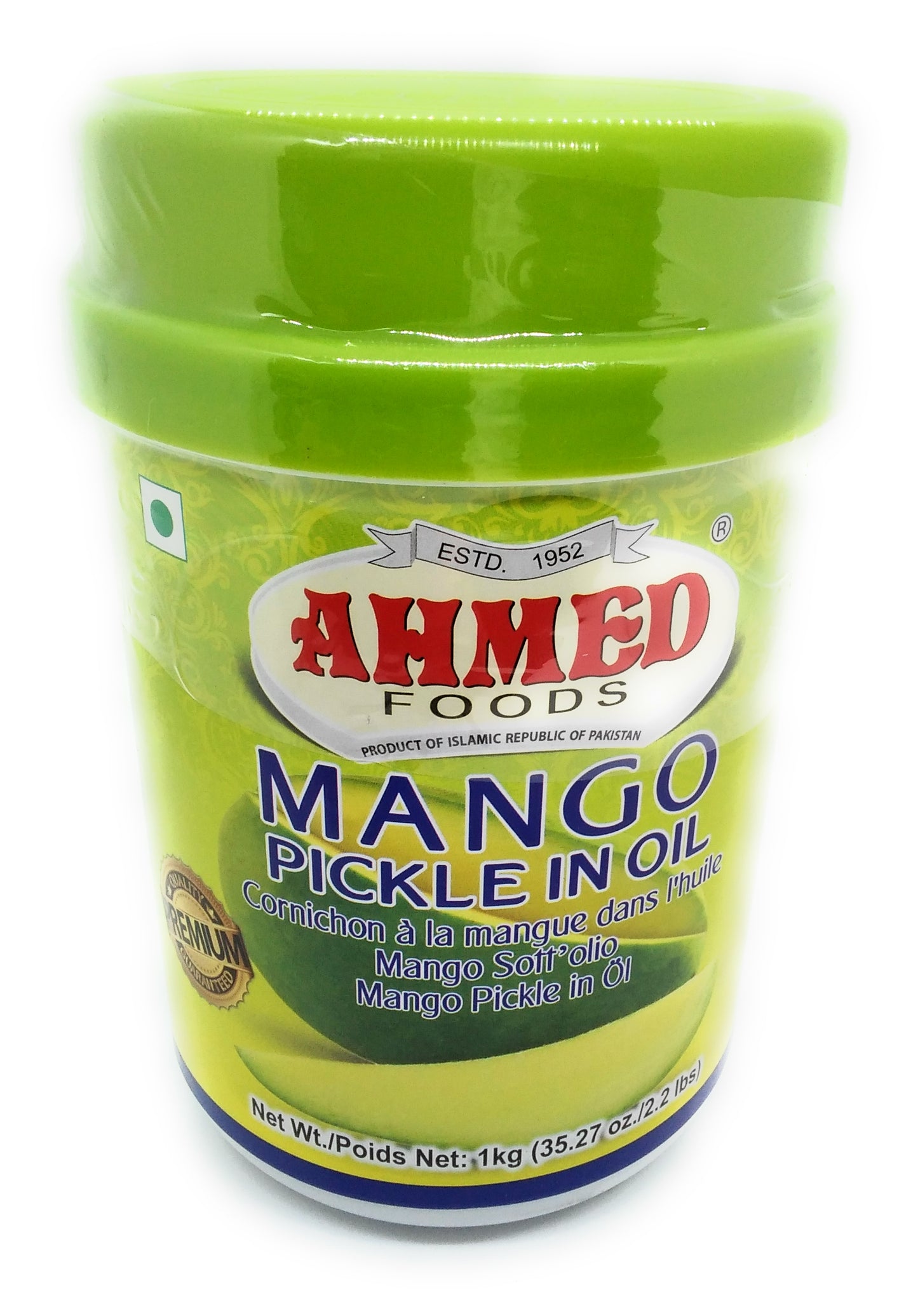 Ahmed Mango-Essiggurke in Öl – 1 kg