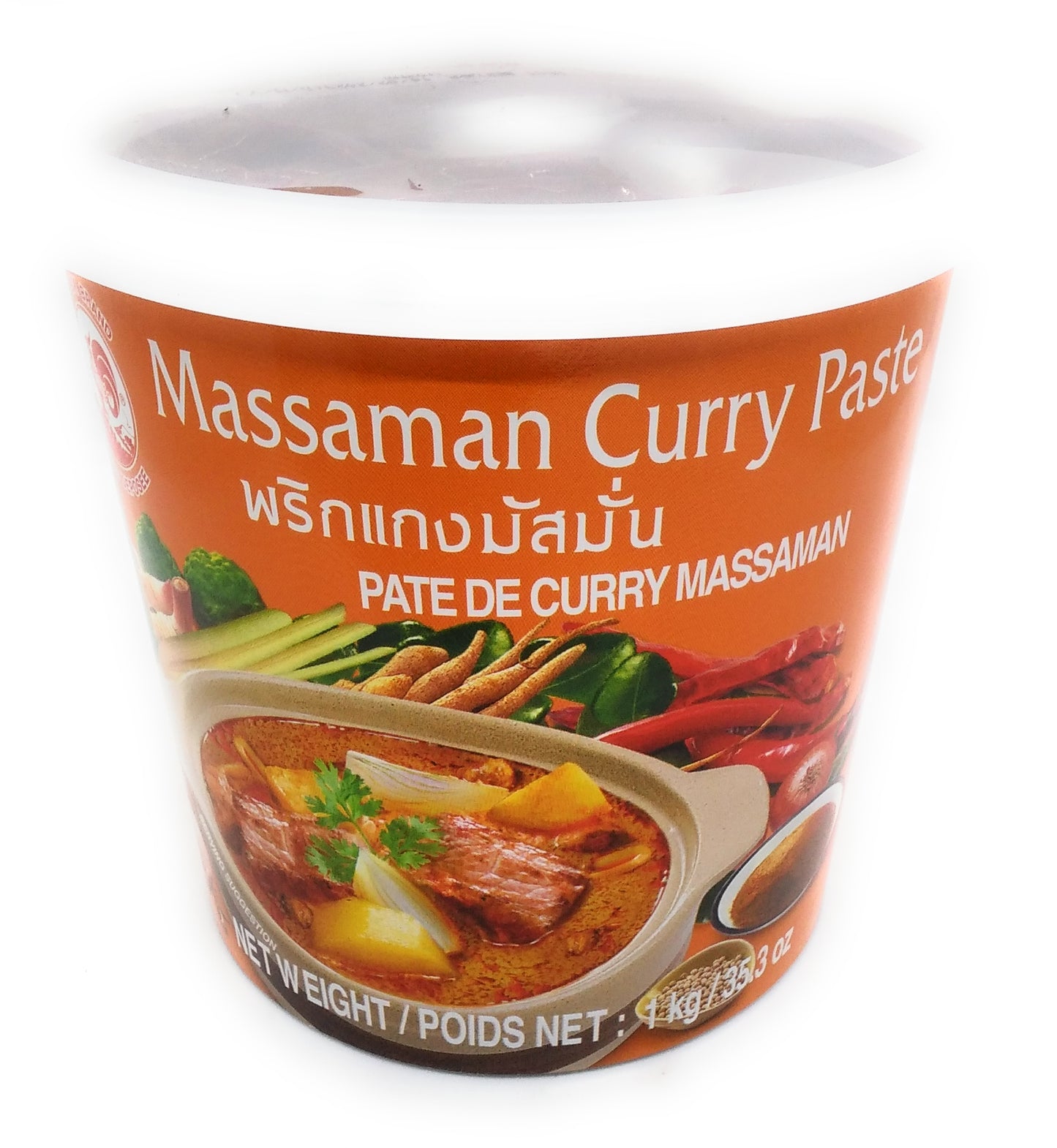Cock Massaman Currypaste - 1Kg