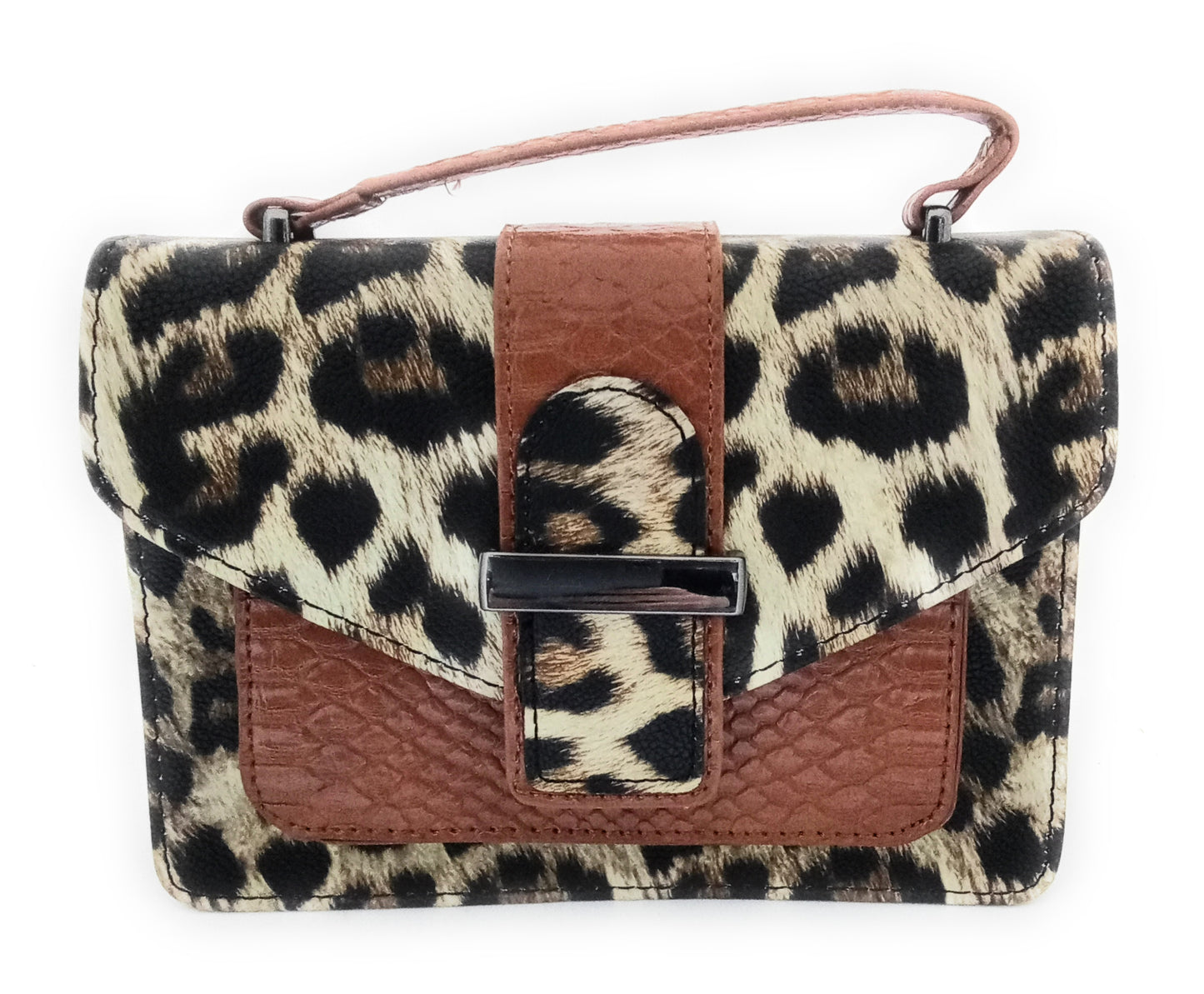 Damen Handtasche aus Synthetik mit eleganter Kette Test