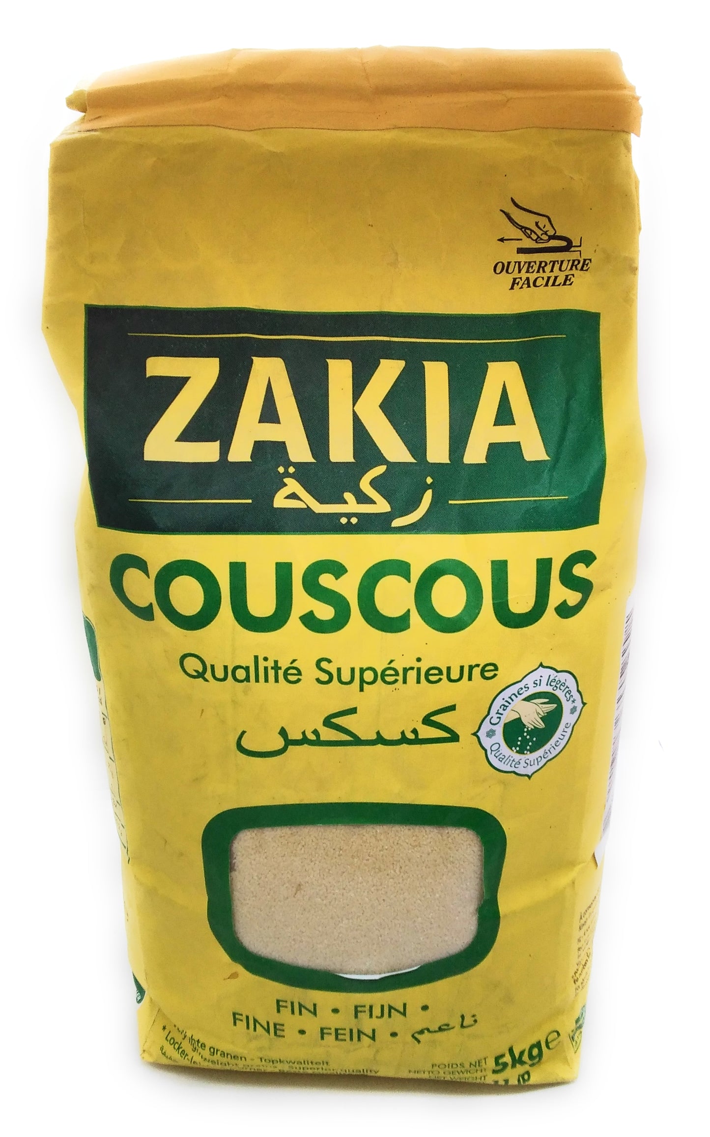 Zakia Hochwertiger Couscous Moyen – 5 kg