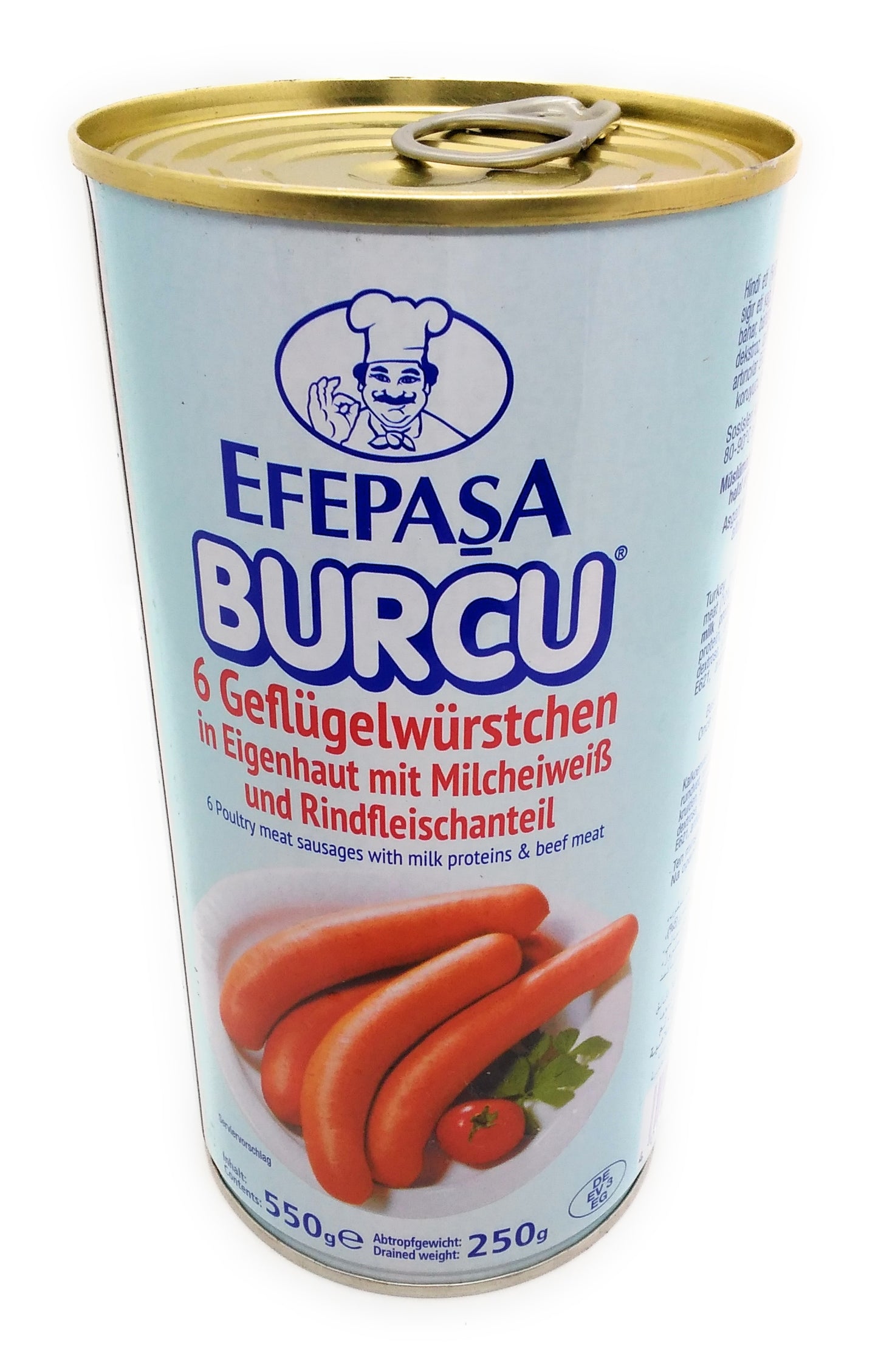 Efepasa Burcu 6 Geflügelfleischwürste