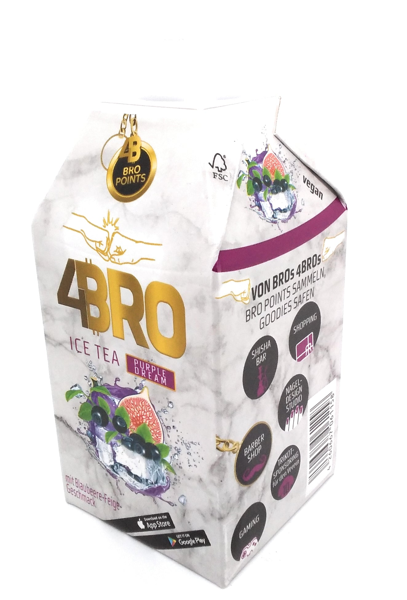 4Bro Ice Tea Purple Dream Blueberry - Feige