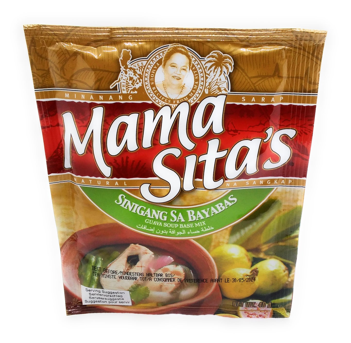 Mama Sita's Sinigang Sa Bayabas Guava Soup Base Mix - 40g