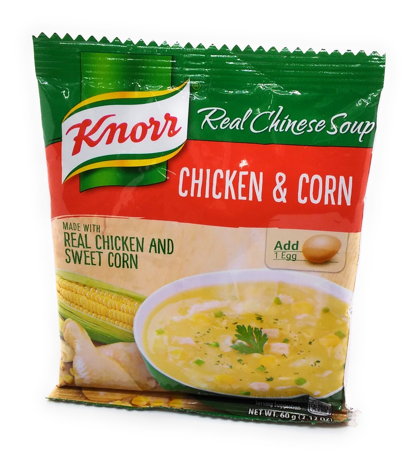Knorr Real Chinese Soup Chicken & Corn - 60g
