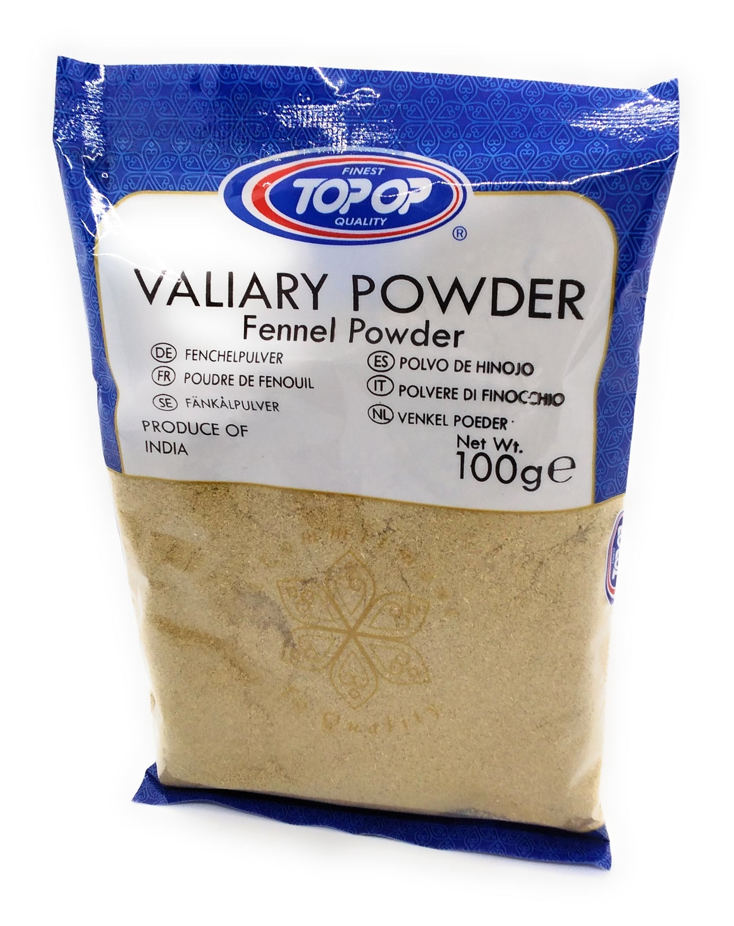 Top-Op Valiary Powder Fenchelpulver 100g