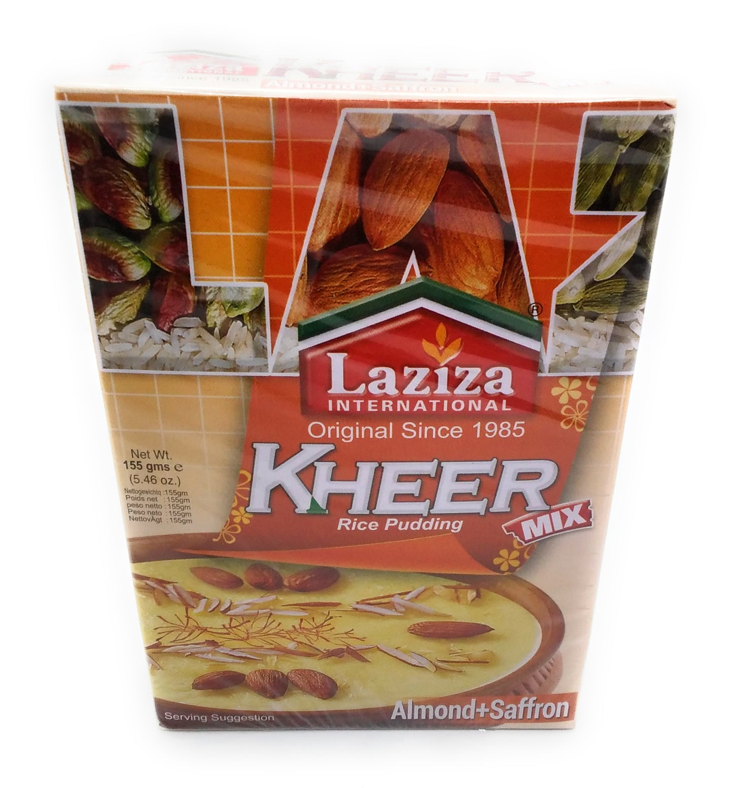 Laziza Kheer Mix Almond & Saffron - 155g