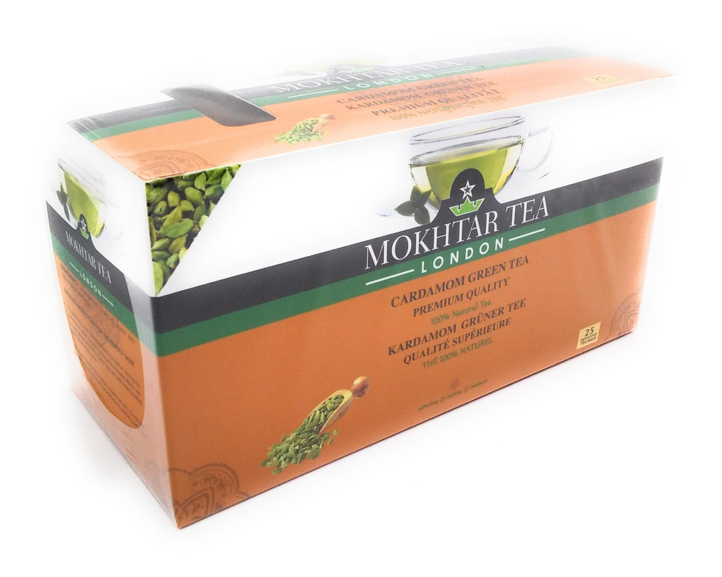 Mokhtar Tea Cardamom Green Tea
