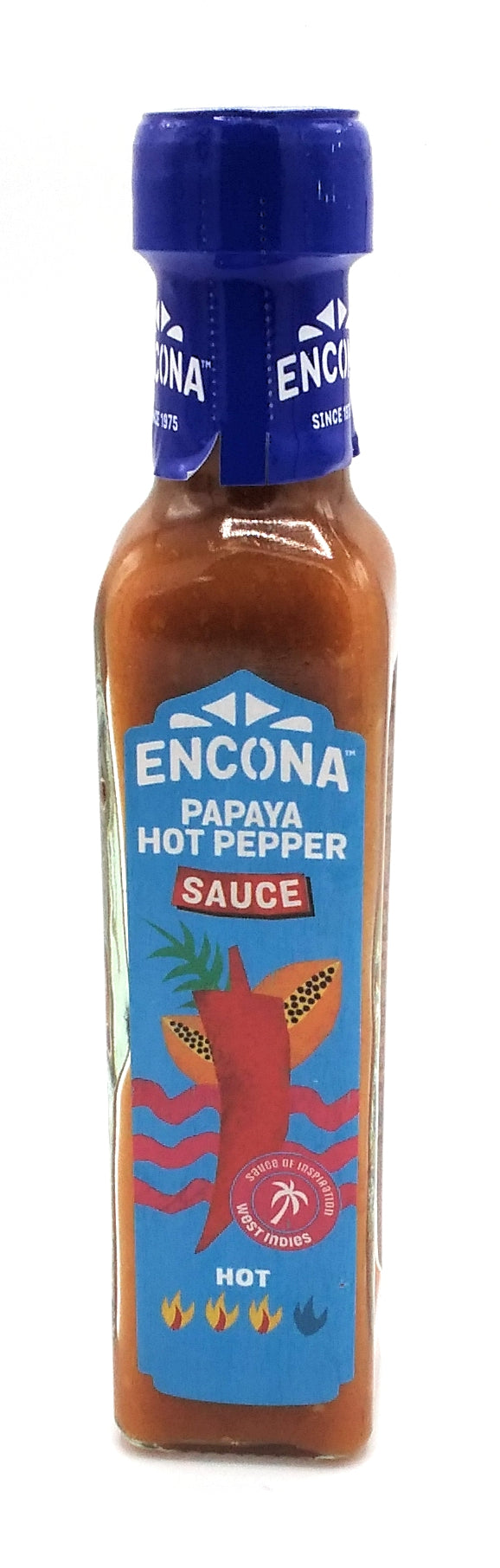 Encona Papaya Hot Pepper - Scharfe Sauce - 142 ml