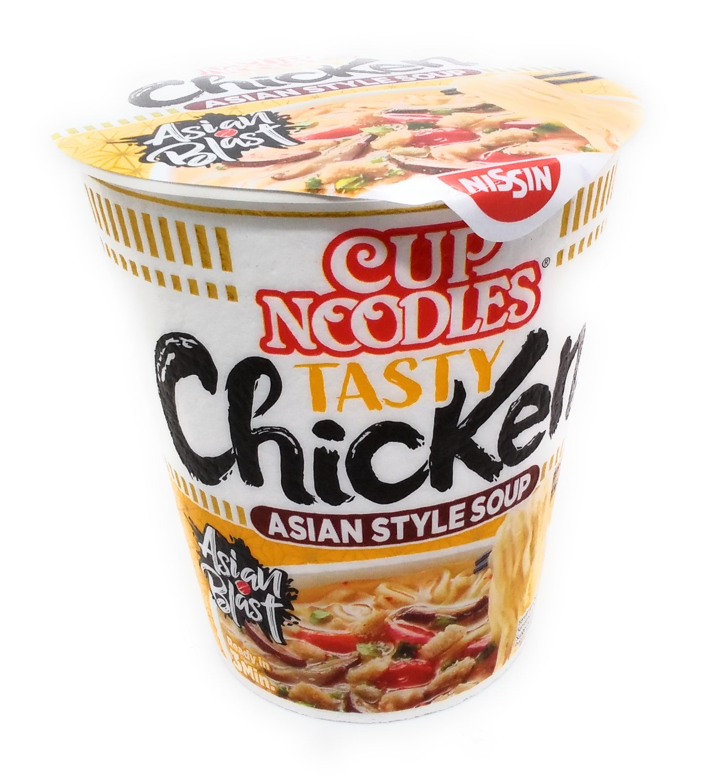 Nissin Instant Noodles Asian Style Chicken Cup Halal