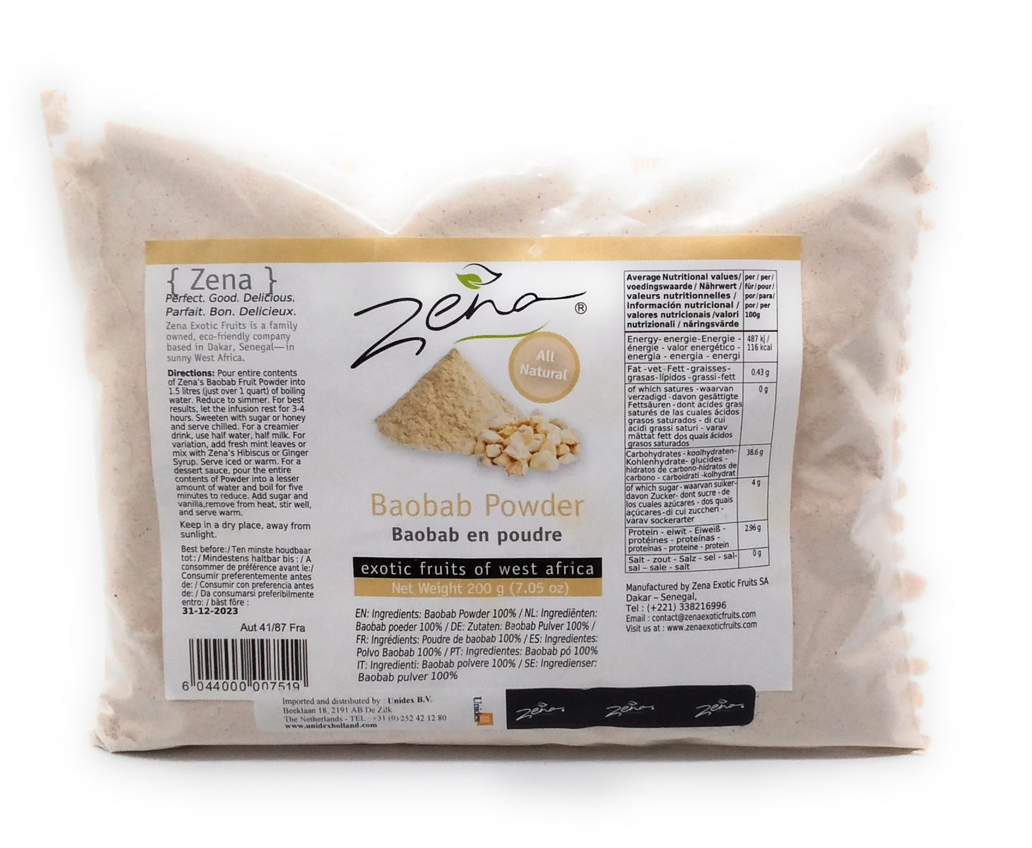 Zena – Baobab-Pulver