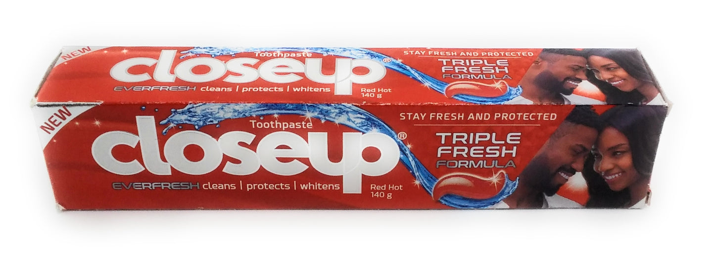 Closeup Toothpaste