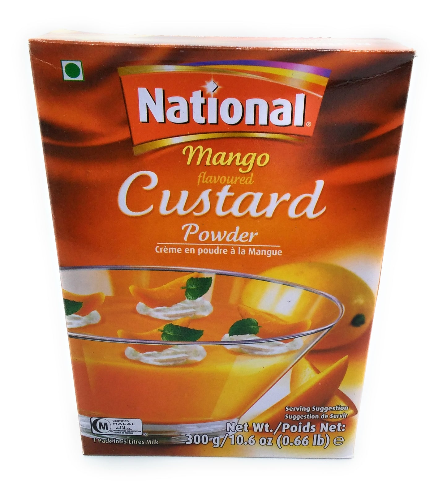National - Mango Custard Powder - 300g