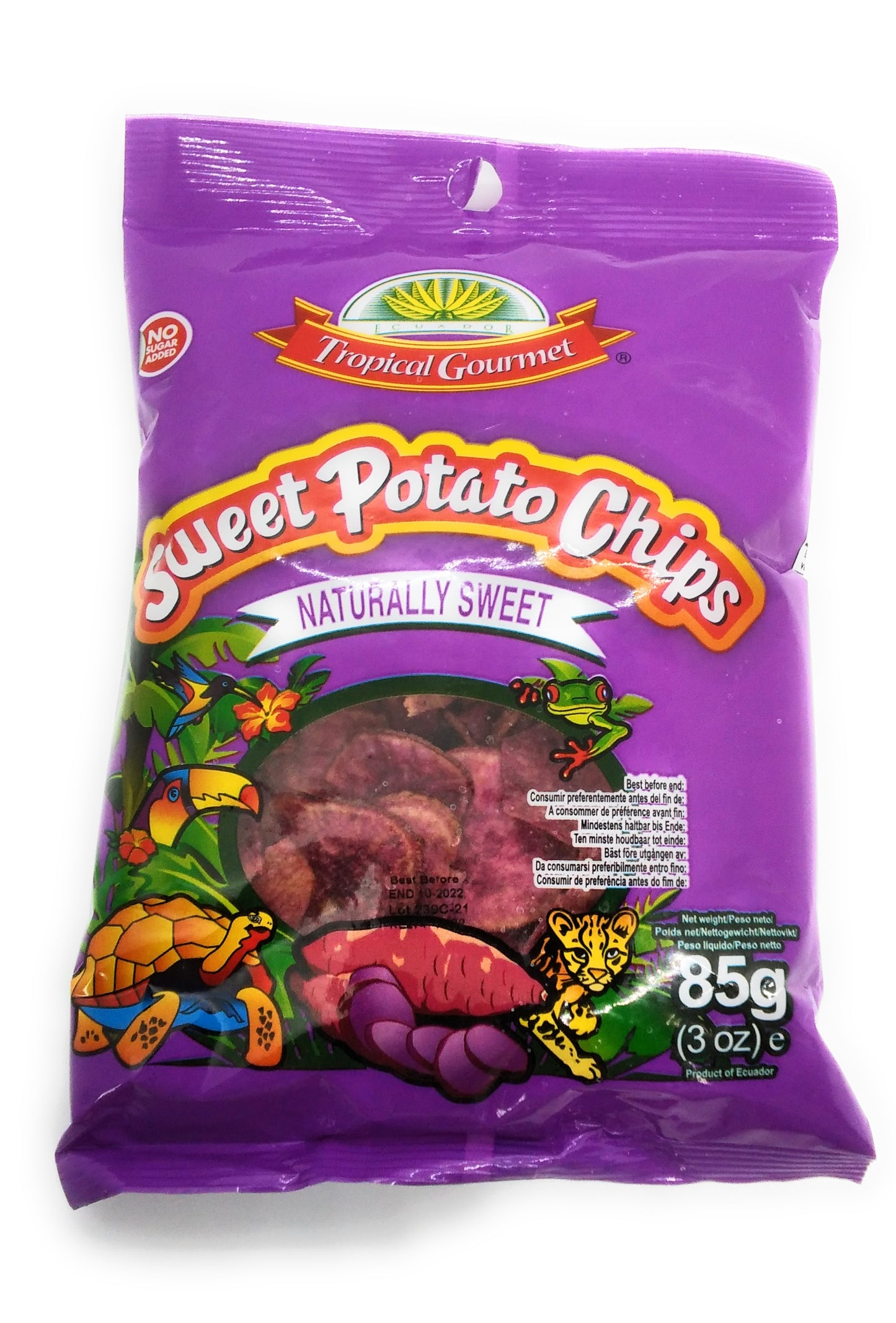 Plantain Sweet Potato Chips Naturally Sweet - 85g