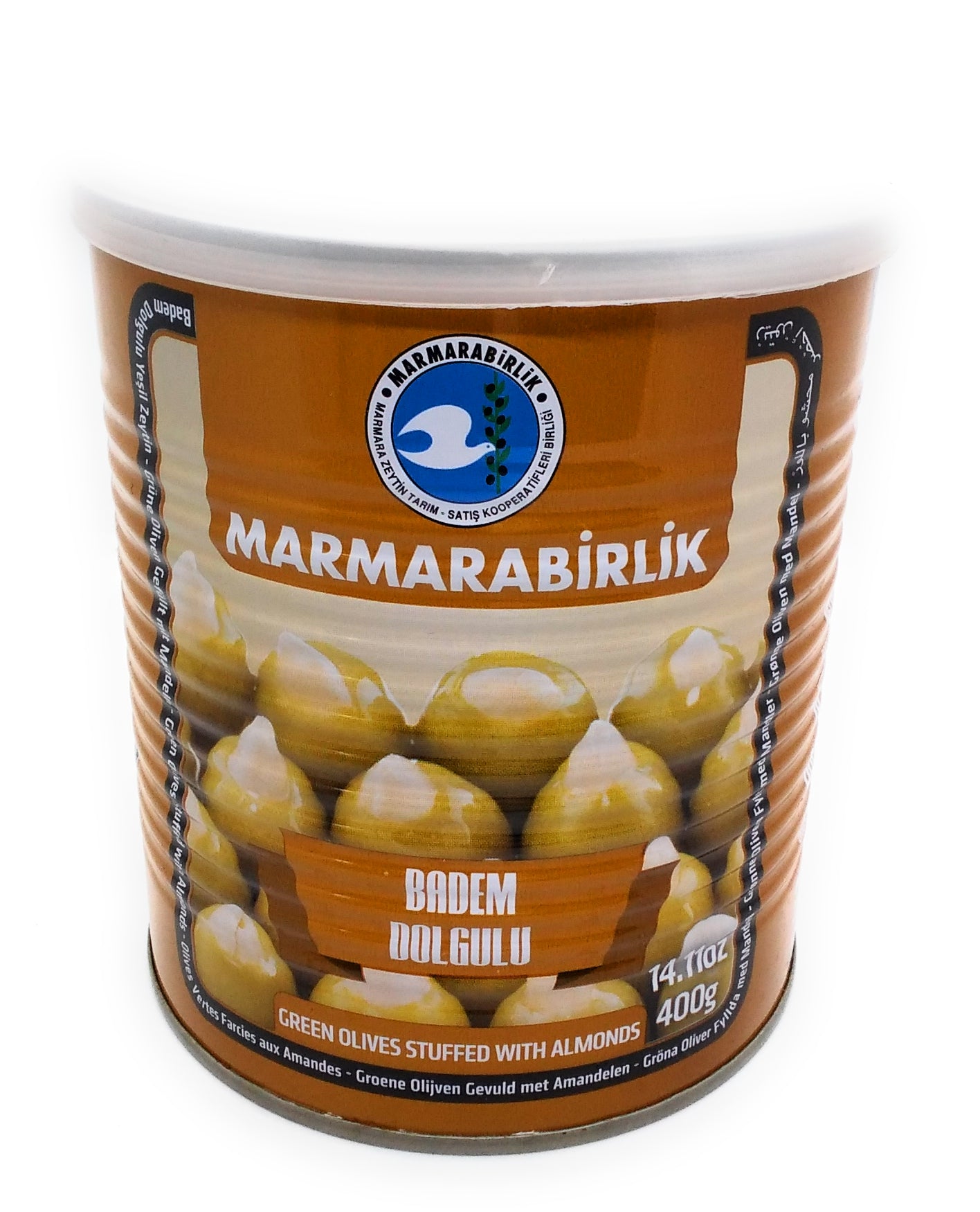 Marmarabirlik - Mandeln gefüllte grüne Oliven