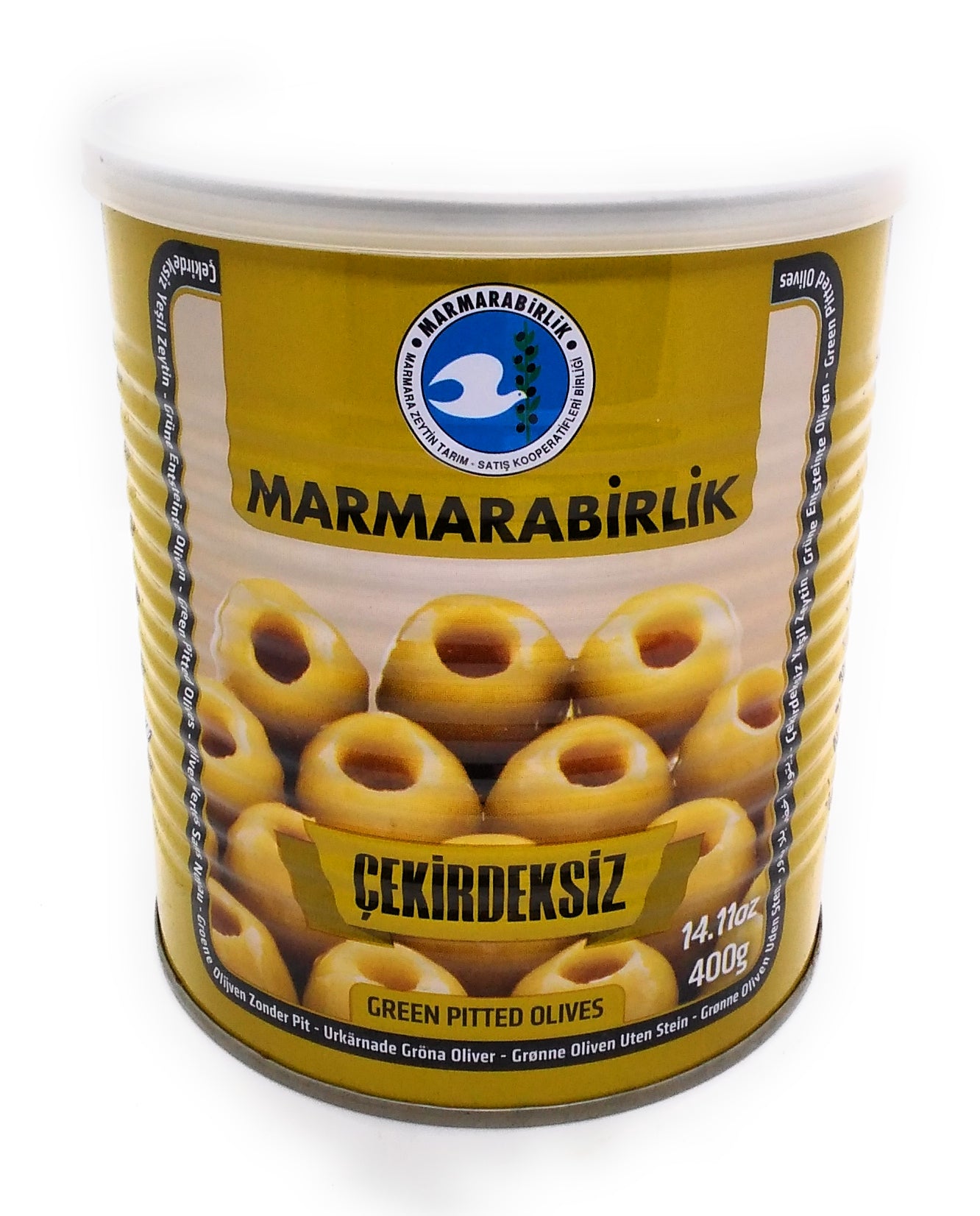 Marmarabirlik Green Pitted Olives