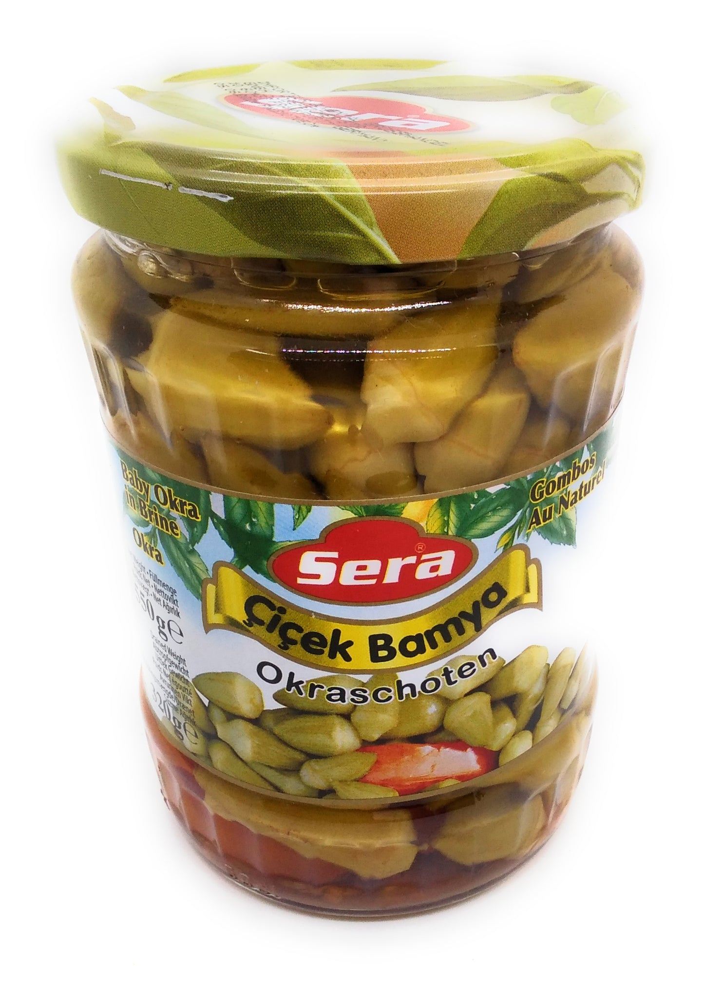 Sera Baby Okra Flower Bam Okraschoten