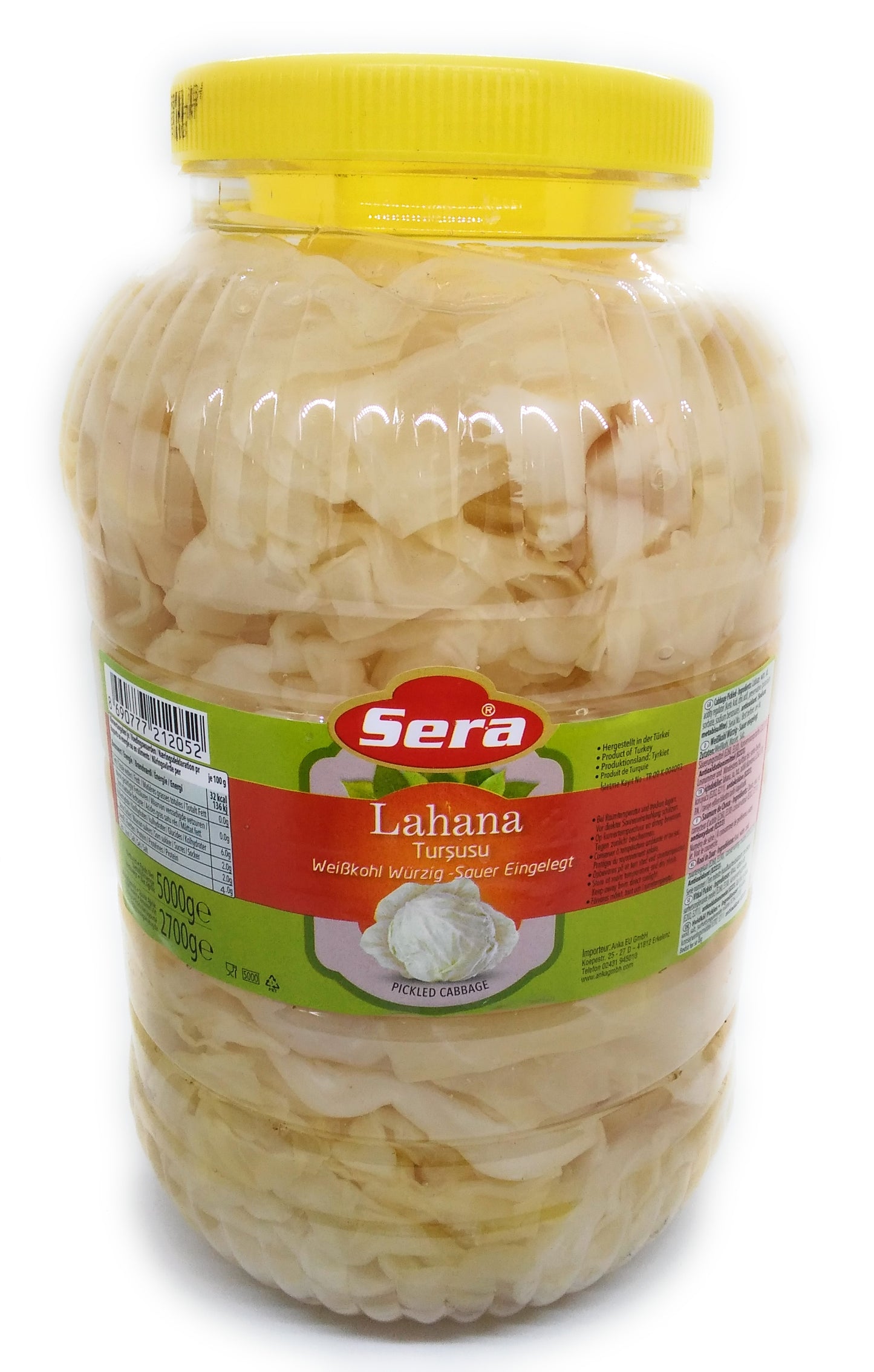 Sera Lahana Turşusu Weißkohl würzig sauer eingelegt