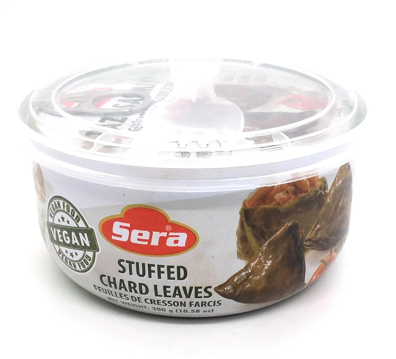 Gefüllte Kresseblätter