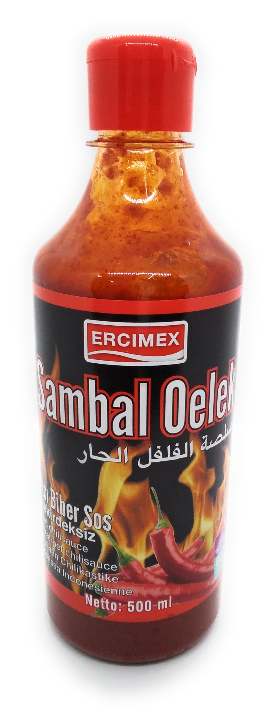 Ercimex - Sambal Oelek Spicy Chili Sauce - 500ML