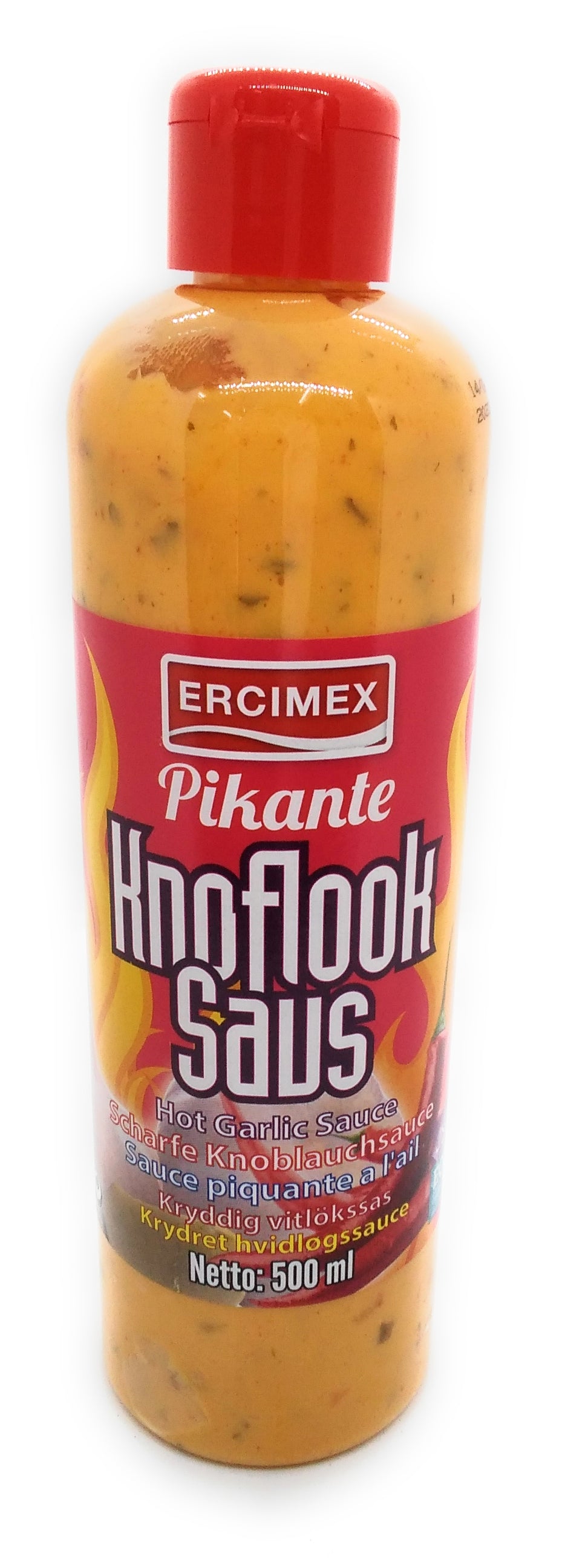 Ercimex Hanflook Sauce Pikante - Hot Garlic Sauce - 500ML