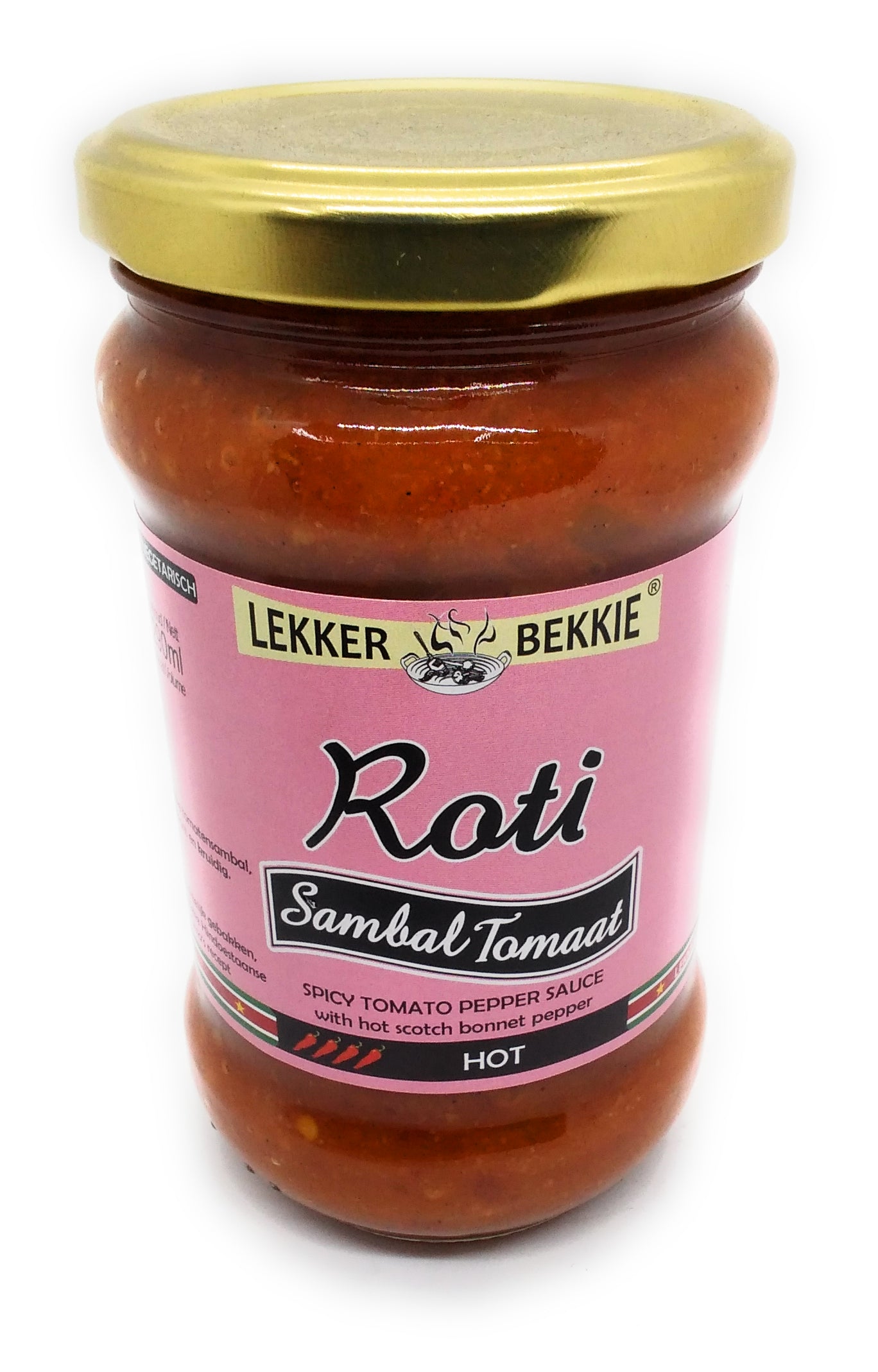 Lekker Bekkie Roti Spicy Tomato Spicy Sauce
