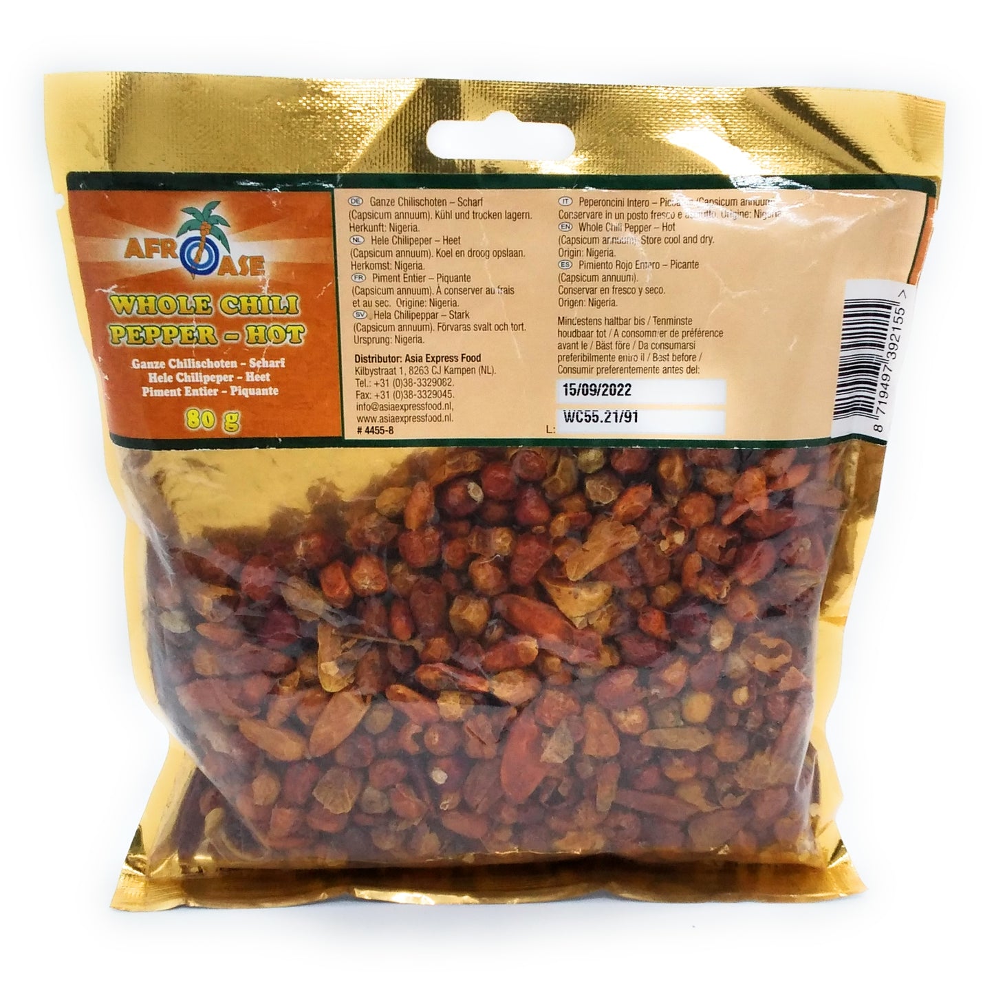 Afroase - Whole Chilli Hot