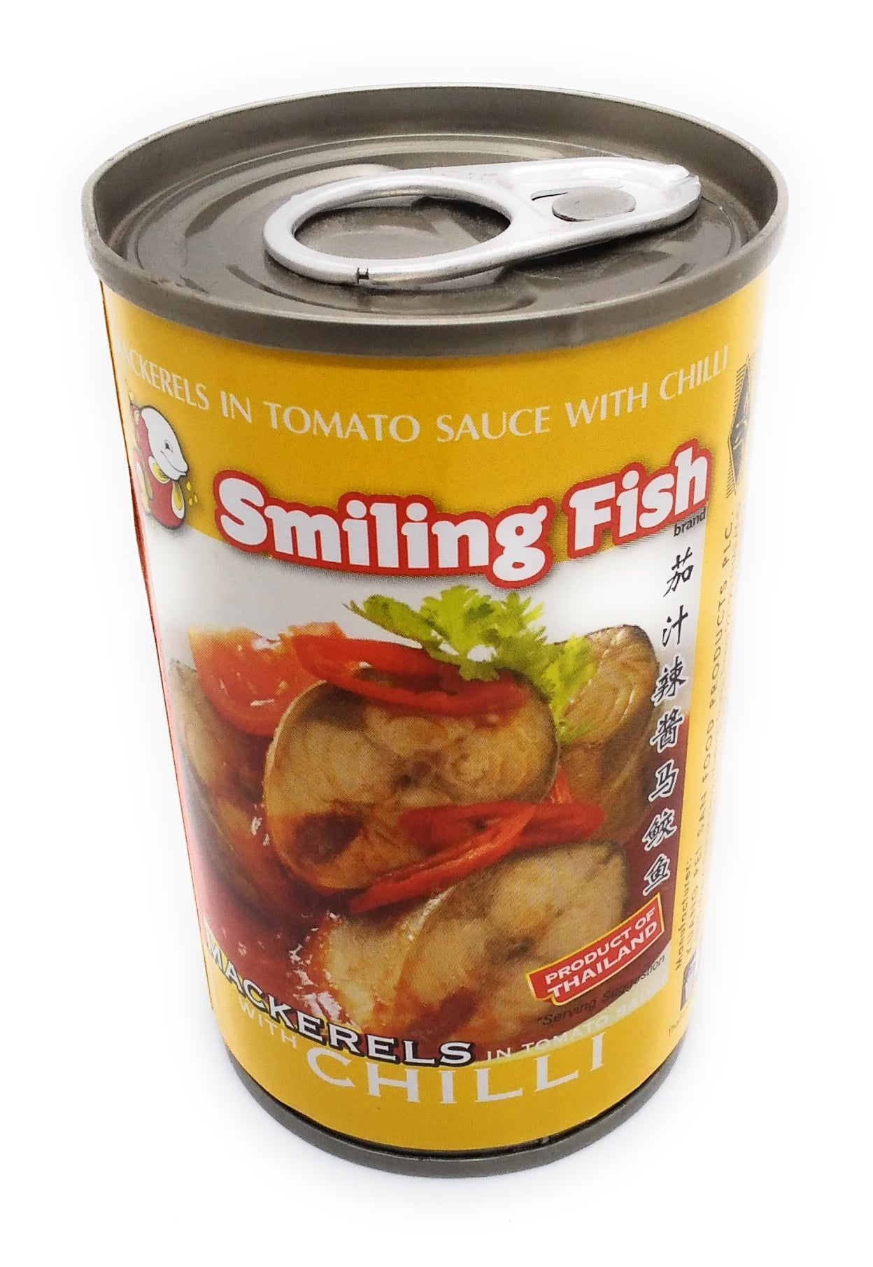 Lächelnder Fisch – Makrelen in Tomatensauce mit Chili