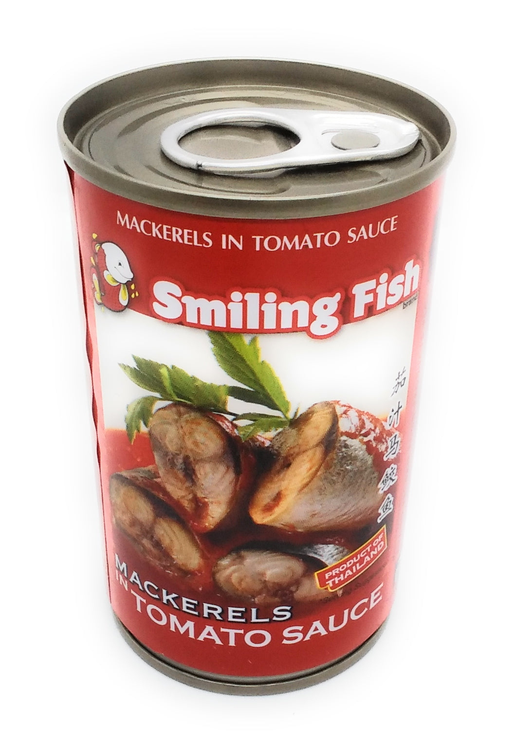 Lächelnder Fisch – Makrele in Tomatensauce