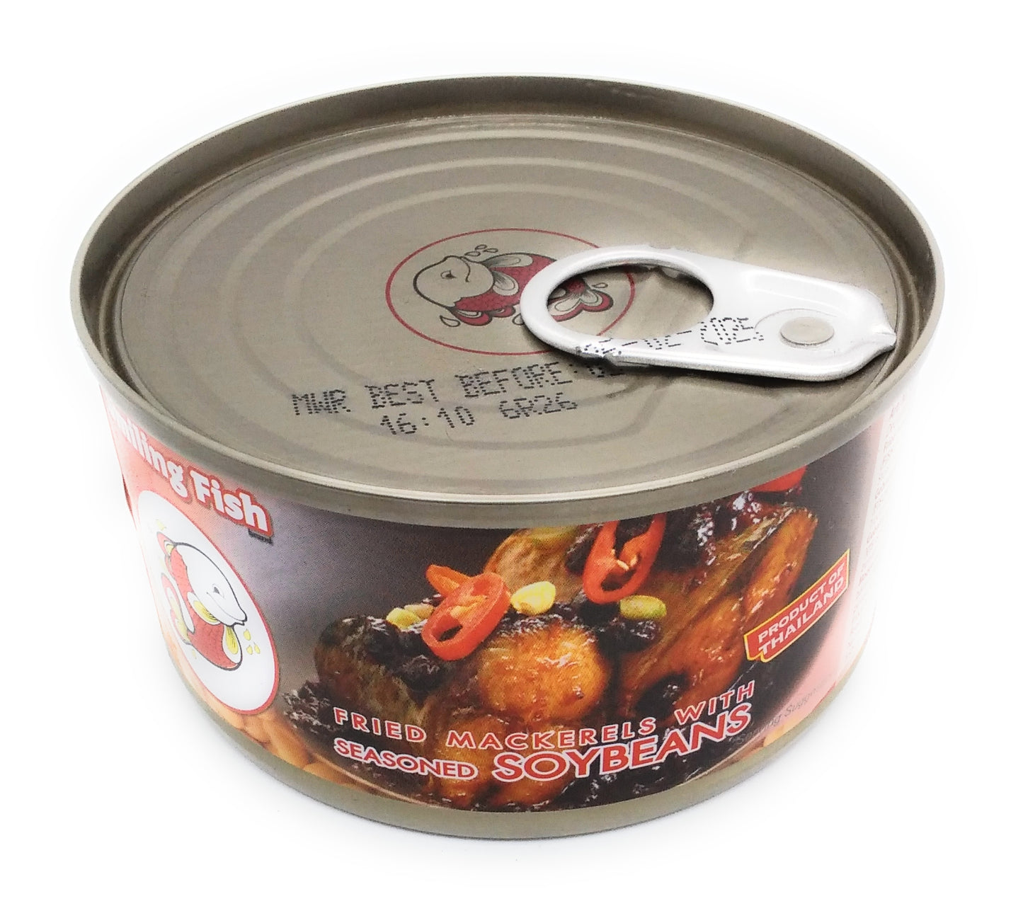 Smiling Fish – Gebratene Makrele mit gewürzten Sojabohnen