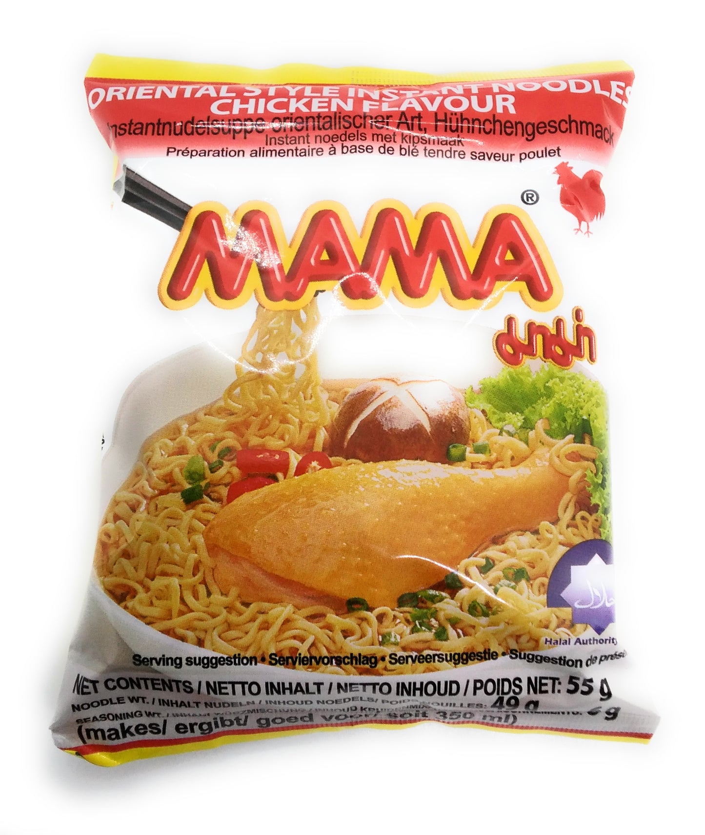 Mama Oriental Style Instant Noodles Chicken Flavor - 55g