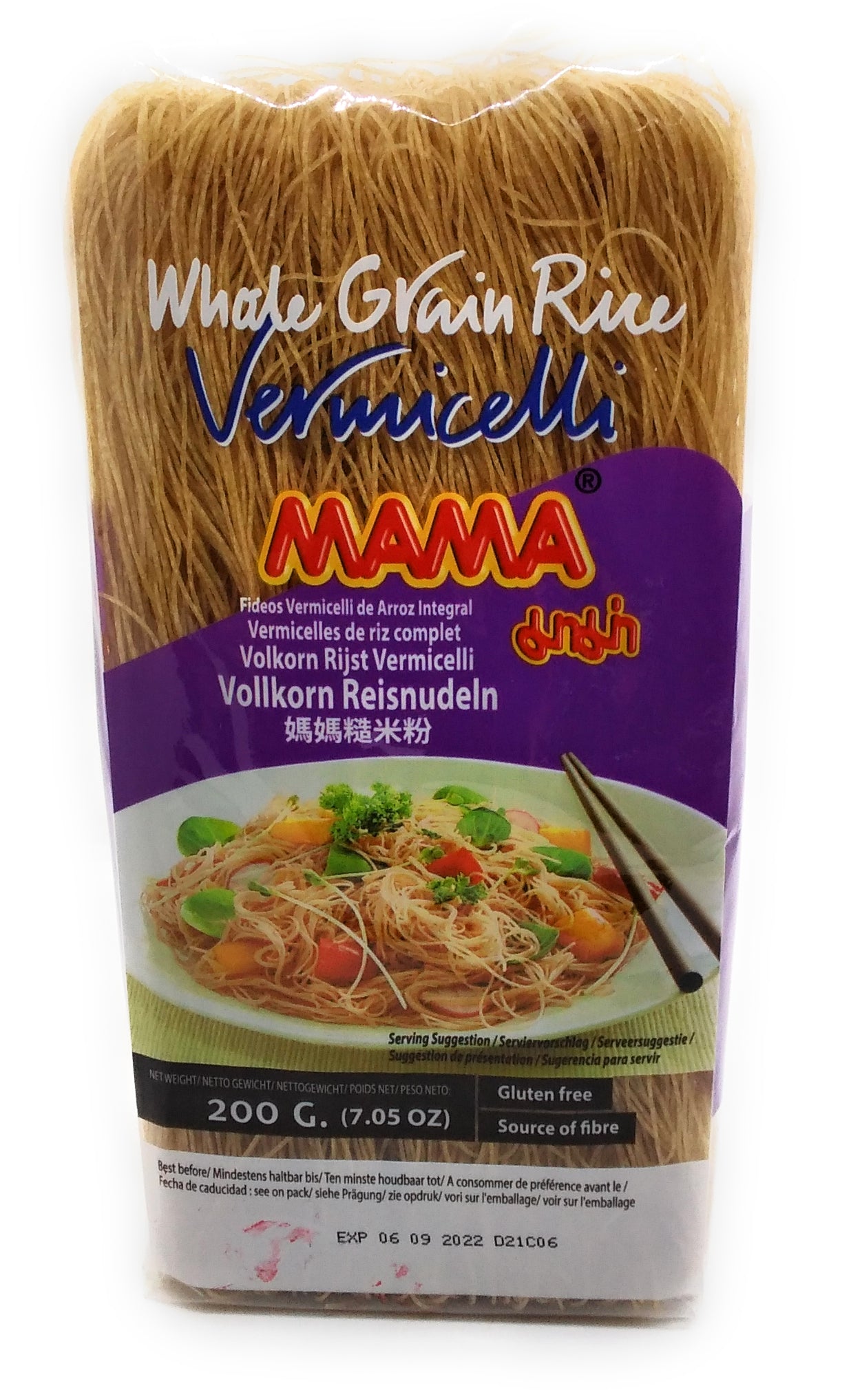 Vollkorn-Reisnudeln - MaMa 200g