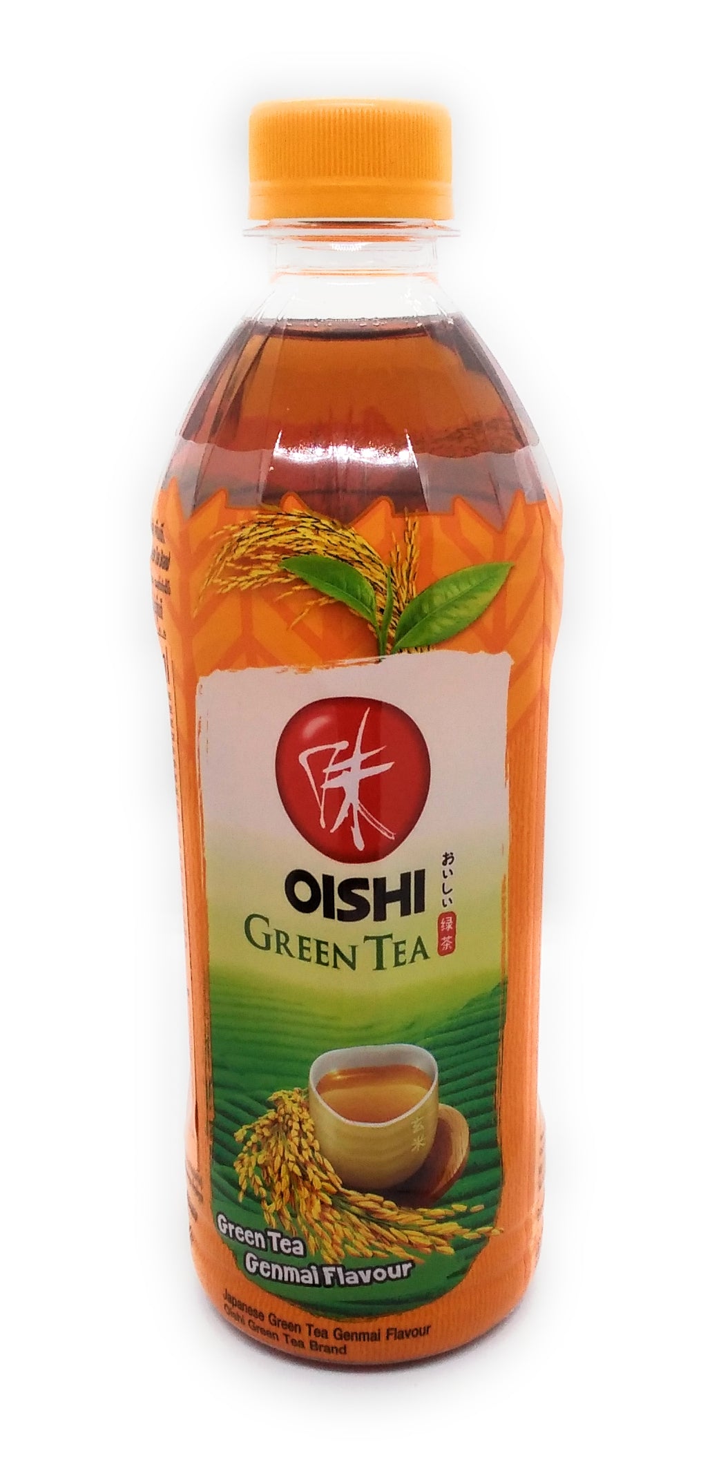Oishi Green Tea with Genmai