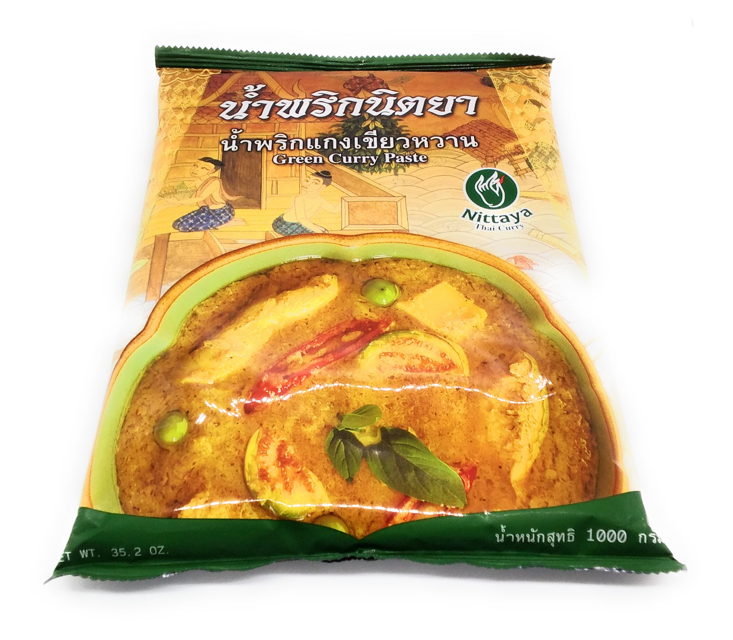 Nittaya Thai Curry Green Curry Paste