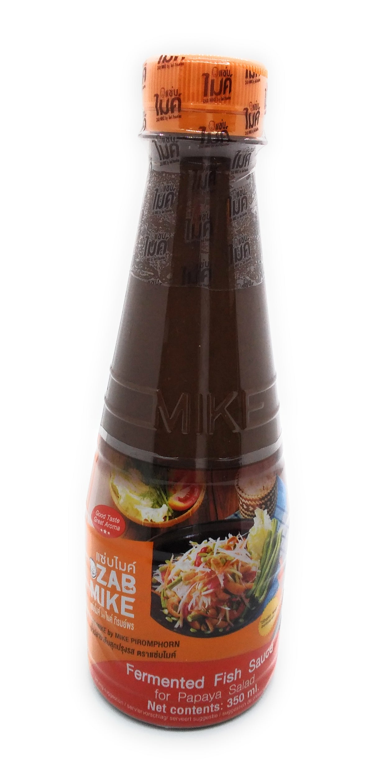 ZAB MIKE Thai Fermented Fish Sauce for Papaya Salad - 350ml