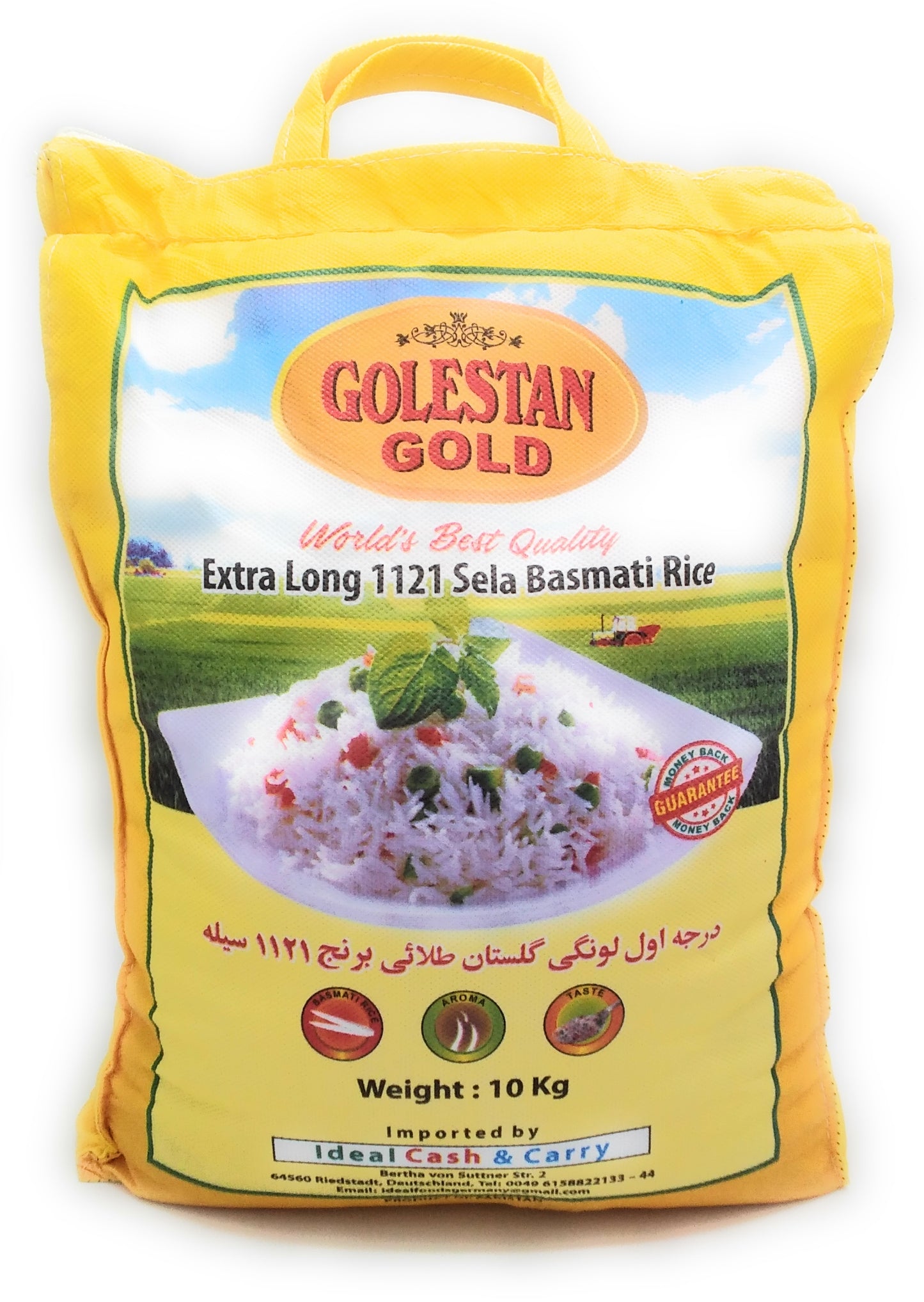 Golestan Gold extra Long 1121 Sela Basmati Rice