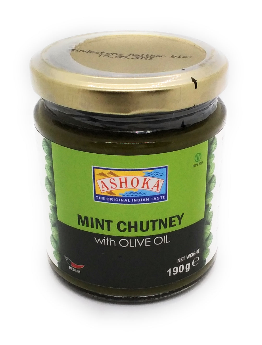 Mint Chutney with Olive Oil - 190g