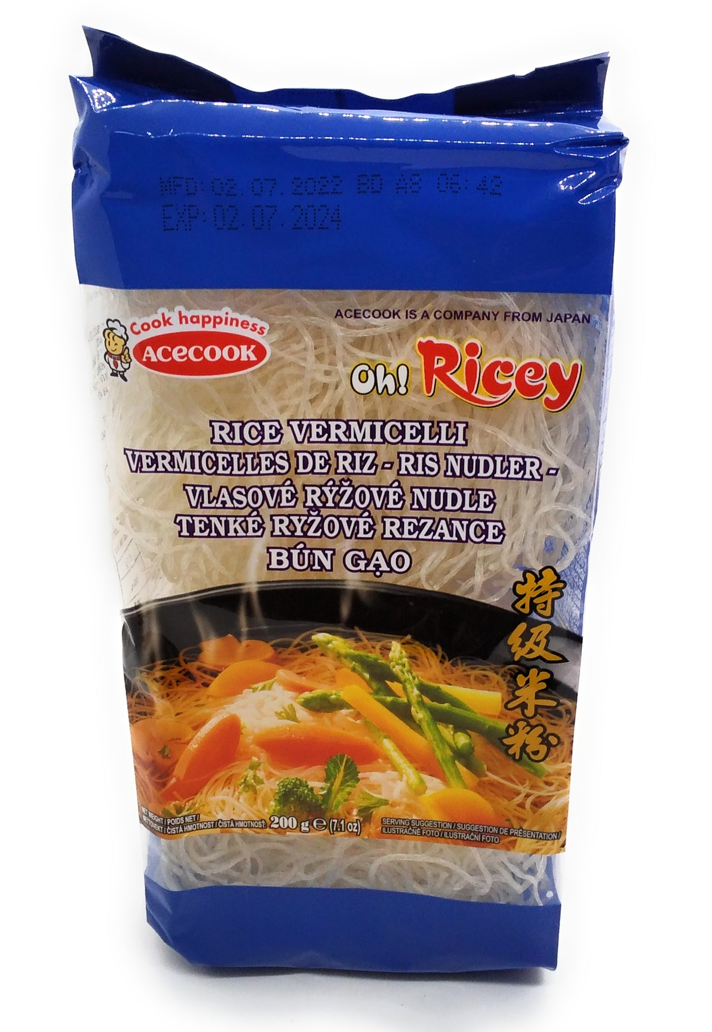 Acecook Oh Ricey - Reisnudeln - 200g