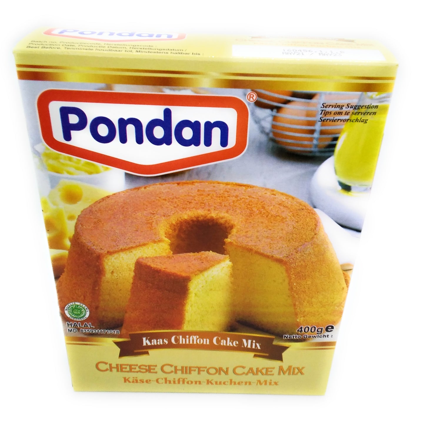 Pondan - Kaas Chiffon Cake Mix