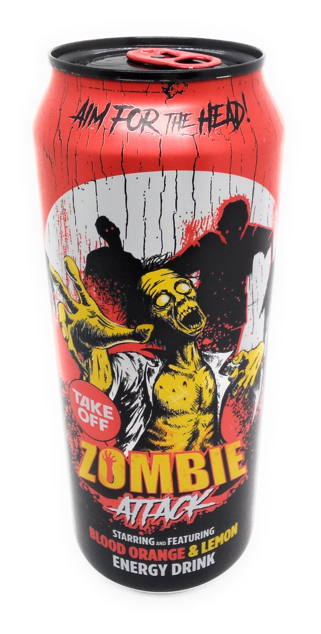 Take Off Zombie Attack – Energiegetränk aus Blutorange und Zitrone