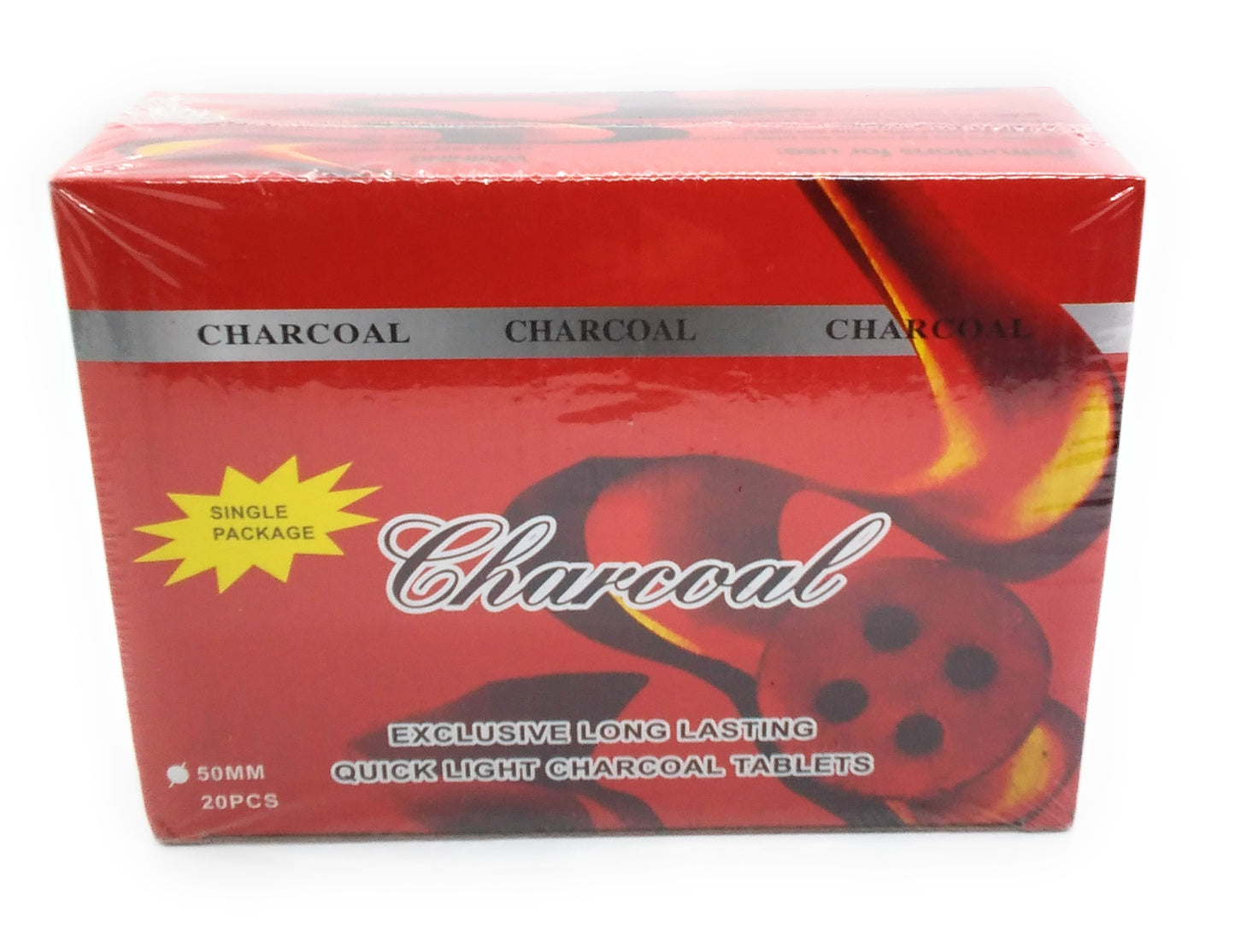 Charcoal Long Lasting Quick Light Charcoal Tablets - 20pcs