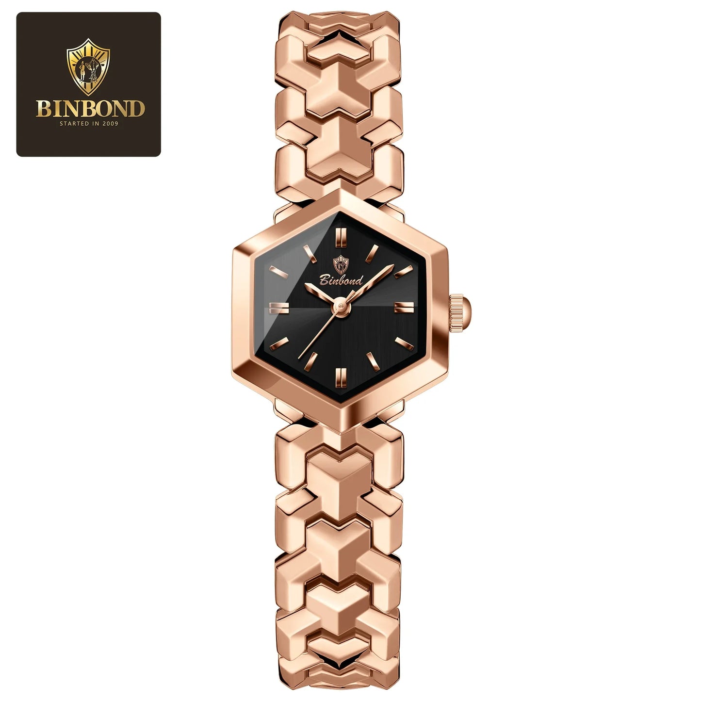 BONBOND Hot-selling Fashion New Ladies' Watch Waterproof Leisure Sports Trend Elegant Women's Quartz Wristwatch Relógio senhora