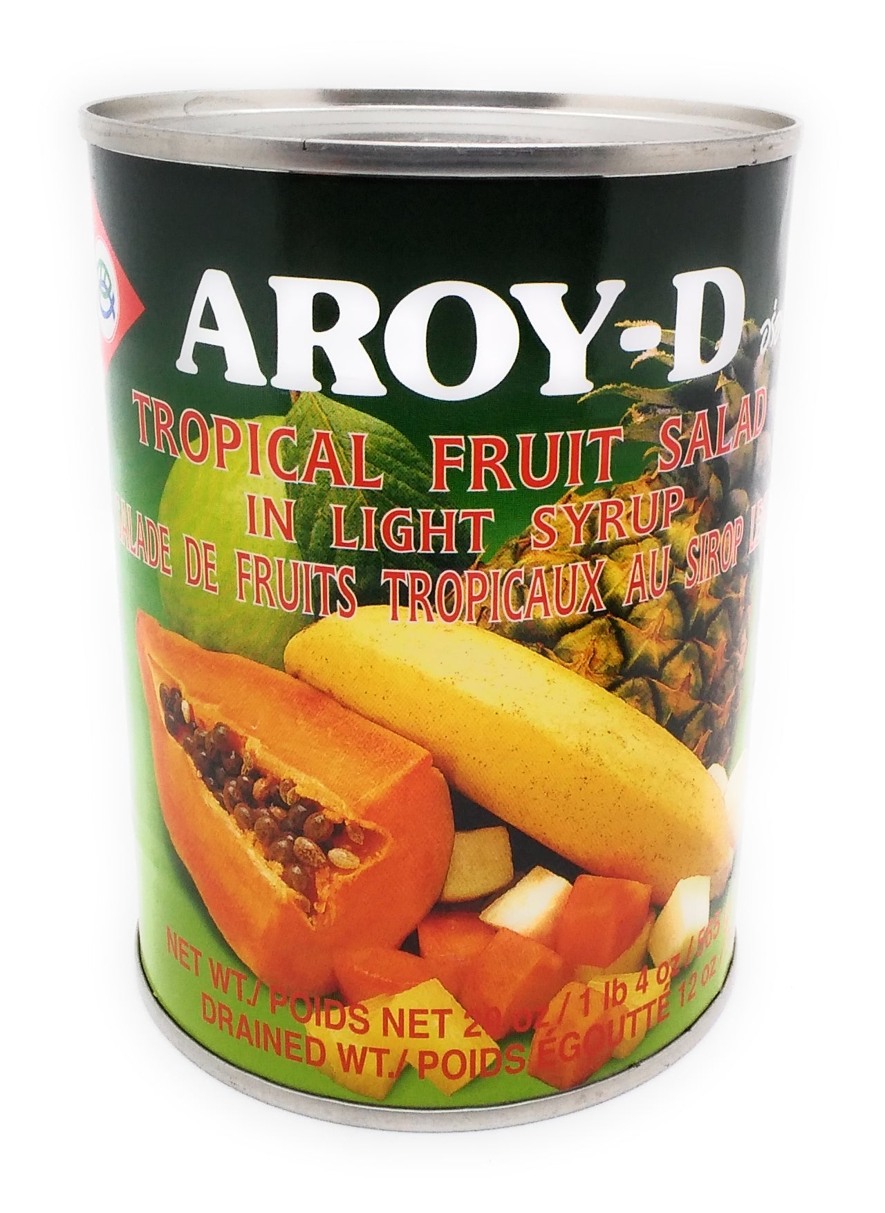 Aroy-D tropischer Fruchtsalat in hellem Sirup – 565 g