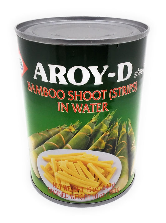 Aroy-D Bamboo Shoot in Water Strips- 540g