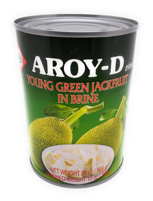 Junge grüne Jackfrucht im Gehirn – 565 g
