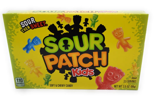 Sour Patch Kids Super Sour, dann Sweet Candy