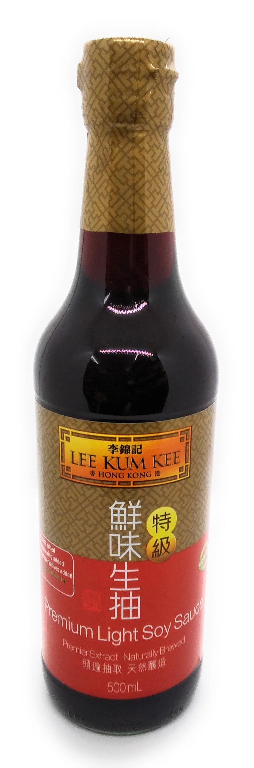 LEE KUM KEE Premium Light Soy Sauce-500ML
