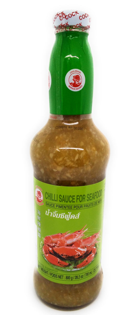 Cock Brand – Chilisauce für Meeresfrüchte – 800 g/700 ml