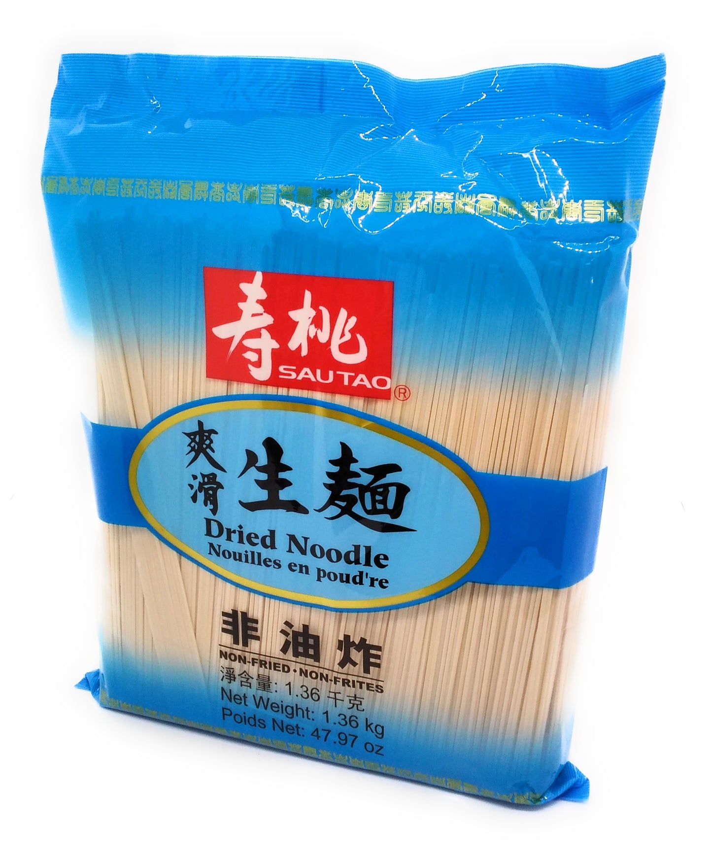 SAUTAO – Getrocknete Nudeln, nicht frittiert, 1,36 g