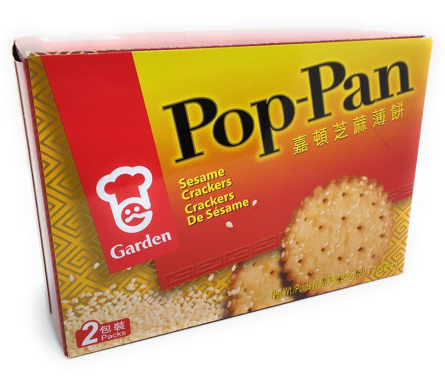 Garten-Pop-Pan-Sesamcracker